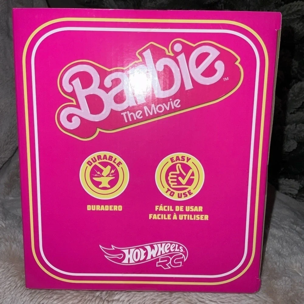 Hot Wheels RC Barbie Corvette Remote Control Car from Barbie: The Movie - Picture 8 of 16